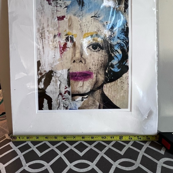 Studio art out of Manhattan NYC modern print Marilyn Monroe Michael Jackson - Picture 3 of 9